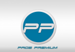 Page Premium logo, W