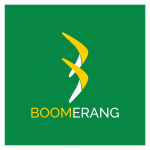 Boomerang logo desig