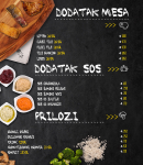 LePiaf menu - page 1