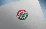 HunAgri logo mockup