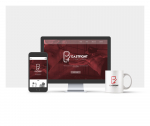 Izgled logotipa na sajtu na desktopu i mobilnom telefonu