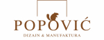 Logo za firmu Popović Dizajn & Manufaktura