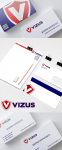 Redizajn  logotipa - Vizuelni identitet kompanije VIZUS